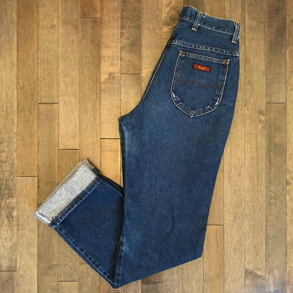 Wrangler Denim - Vintage 70’s Wrangler high waist jeans!